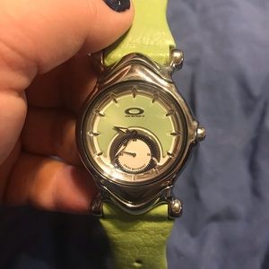 Oakley Women’s leather watch